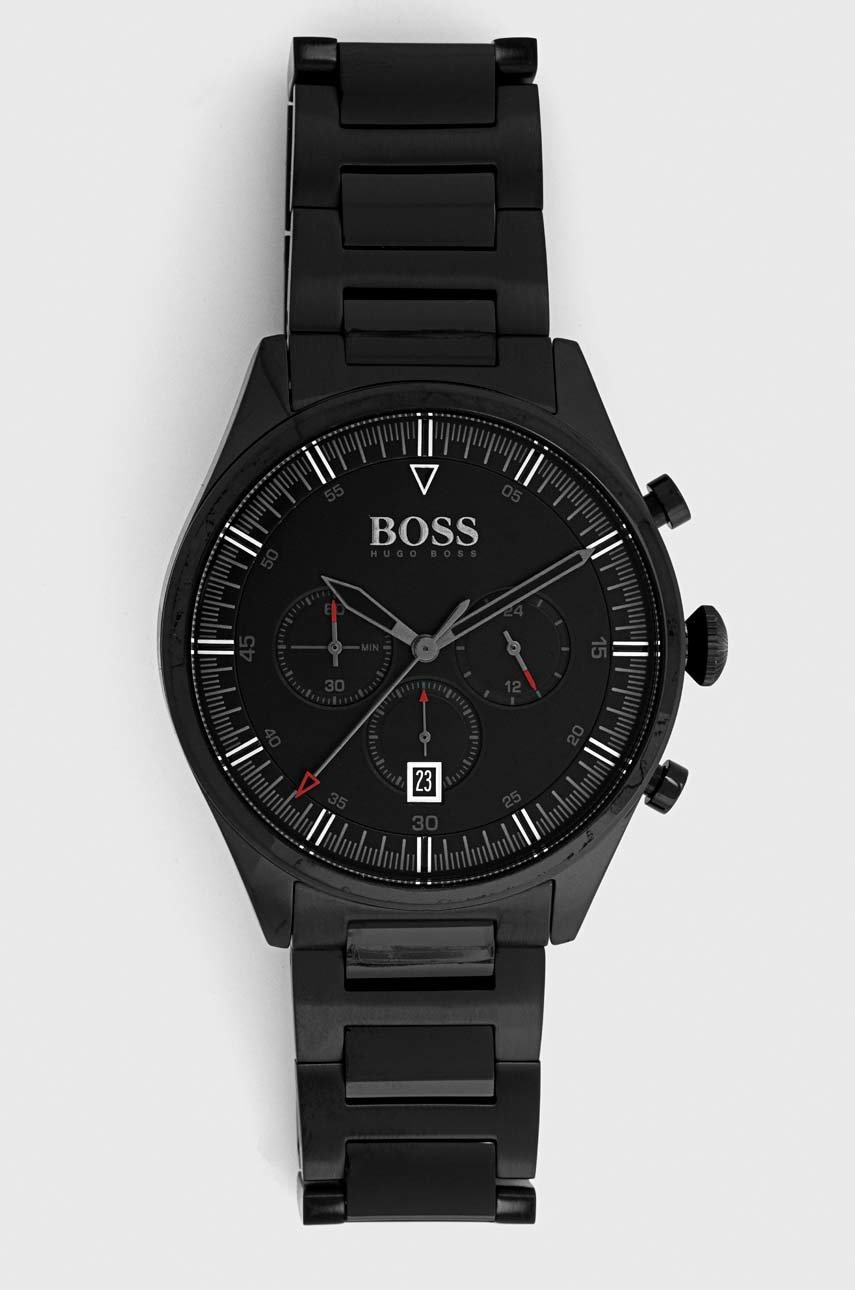

Часовник BOSS мъжки в черно, Черен
