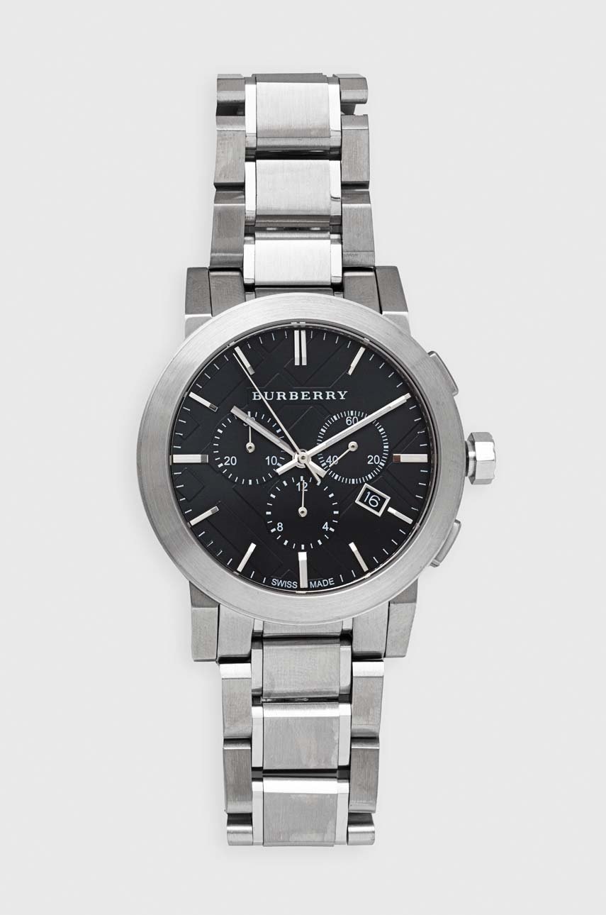 

Часовник Burberry BU9351 мъжки в сребристо, Сребърен