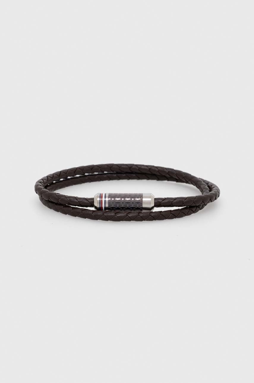 

Кожена гривна Tommy Hilfiger мъжка, Кафяв