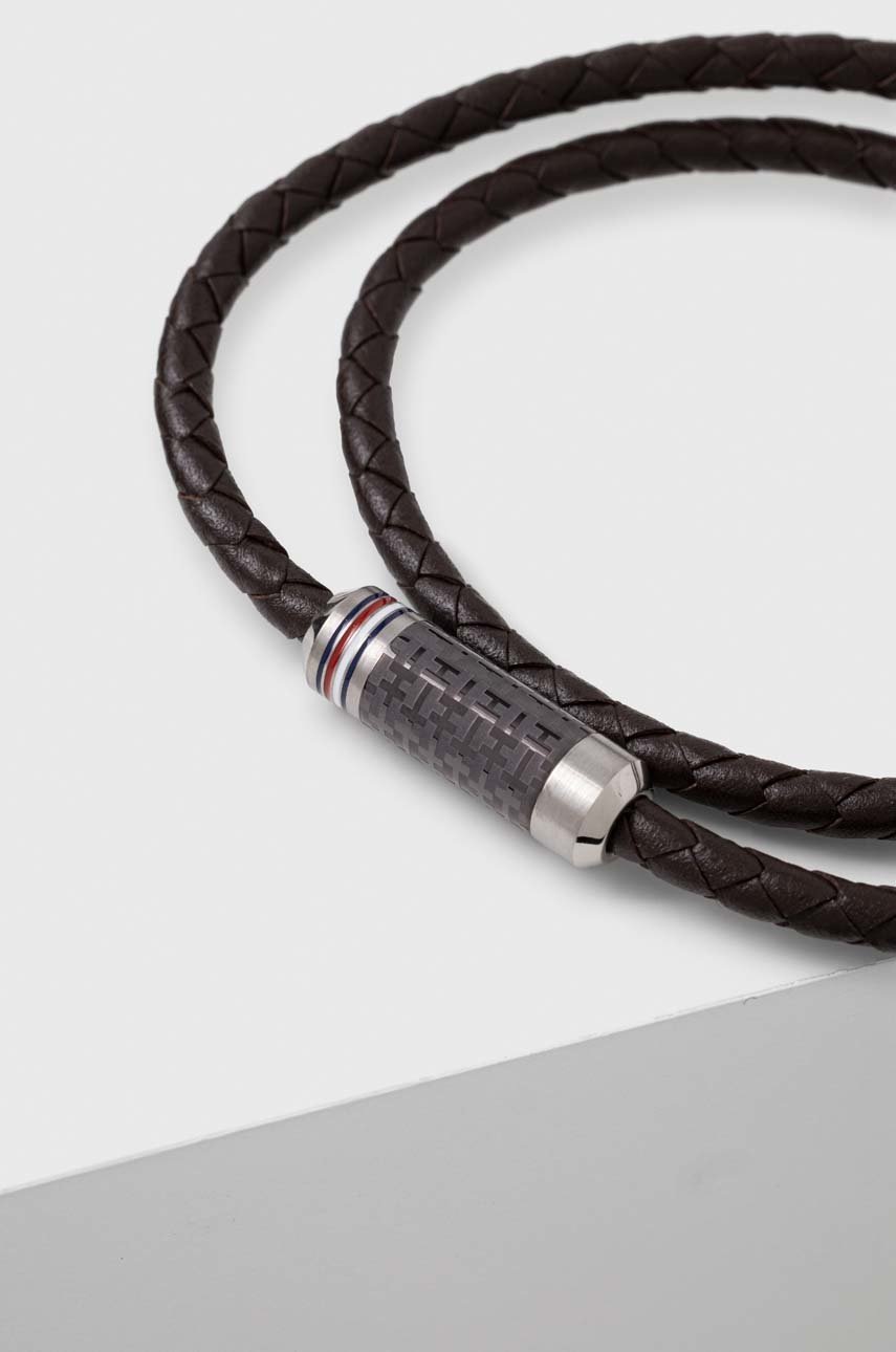 

Шкіряний браслет Tommy Hilfiger чоловіча
