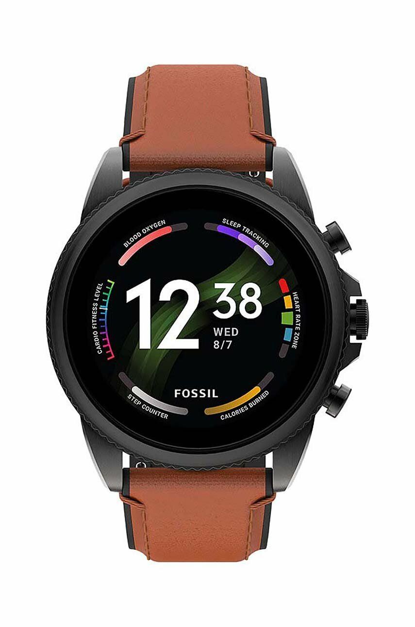 Fossil smartwatch barbati, culoarea negru Accesorii imagine noua