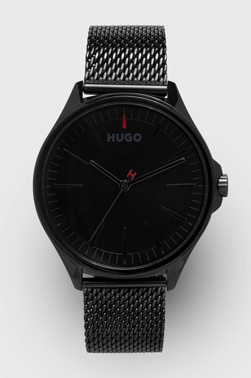 

Часовник HUGO 1530204 мъжки в черно, Черен