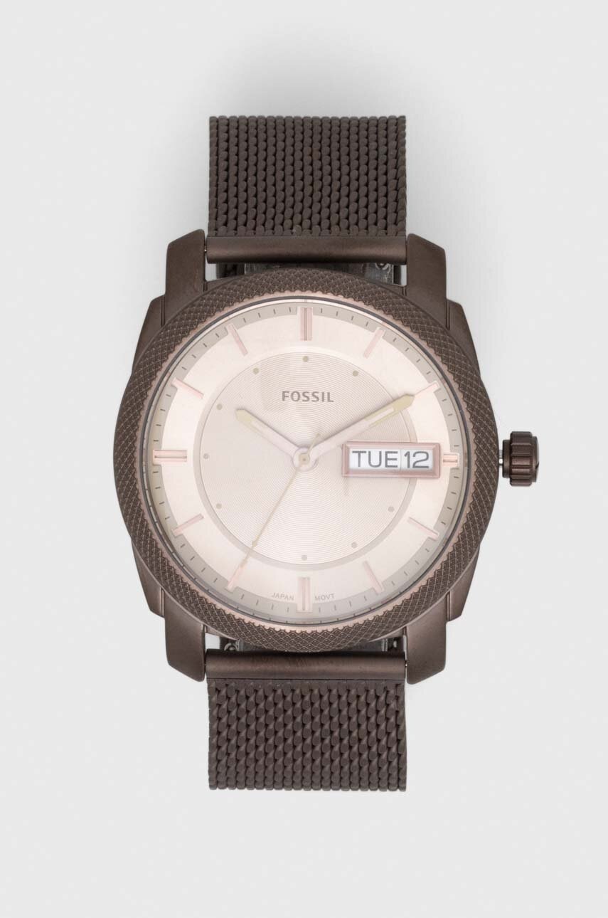 

Годинник Fossil чоловічий колір коричневий