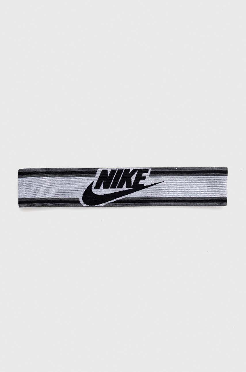 Levně Čelenka Nike šedá barva