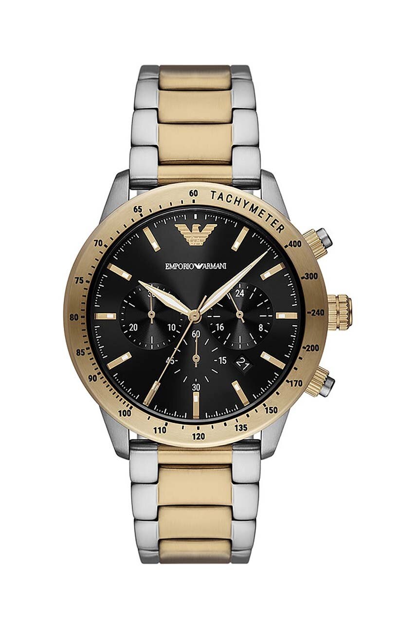 

Годинник Emporio Armani чоловічий колір срібний