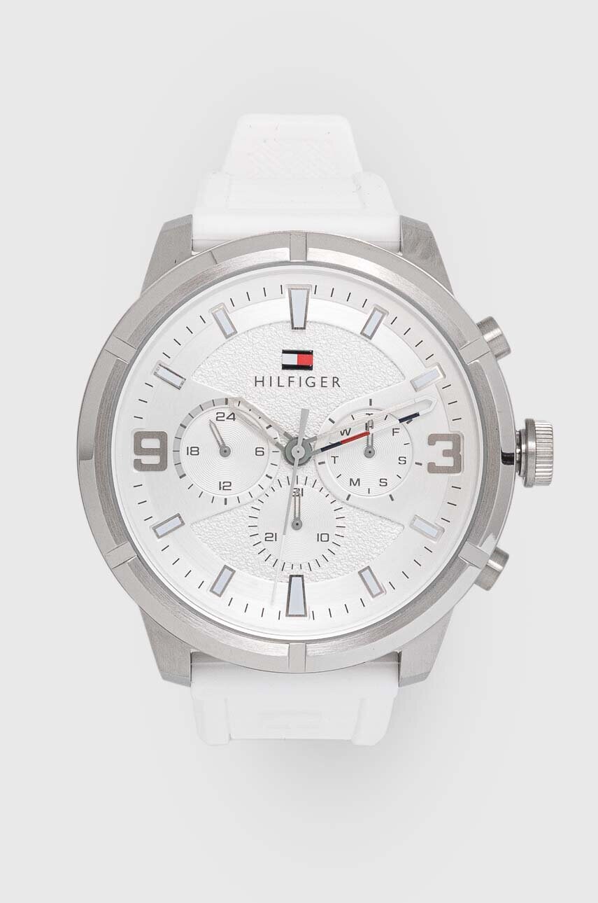 

Годинник Tommy Hilfiger чоловічий колір білий