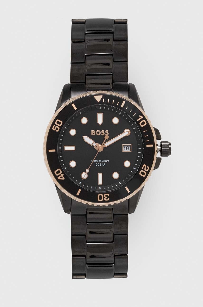 BOSS ceas barbati, culoarea negru