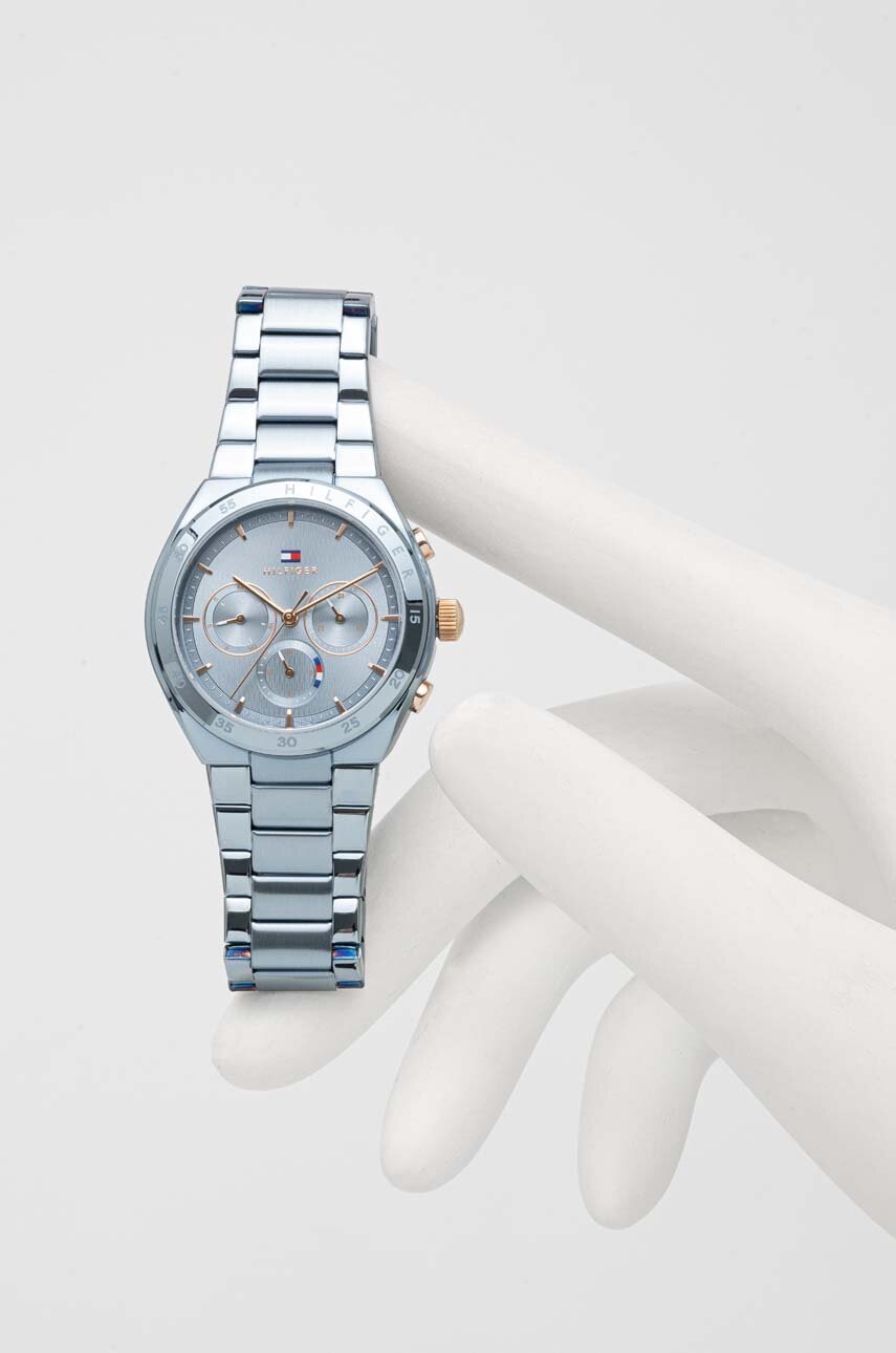 

Часовник Tommy Hilfiger мъжки в синьо, Син