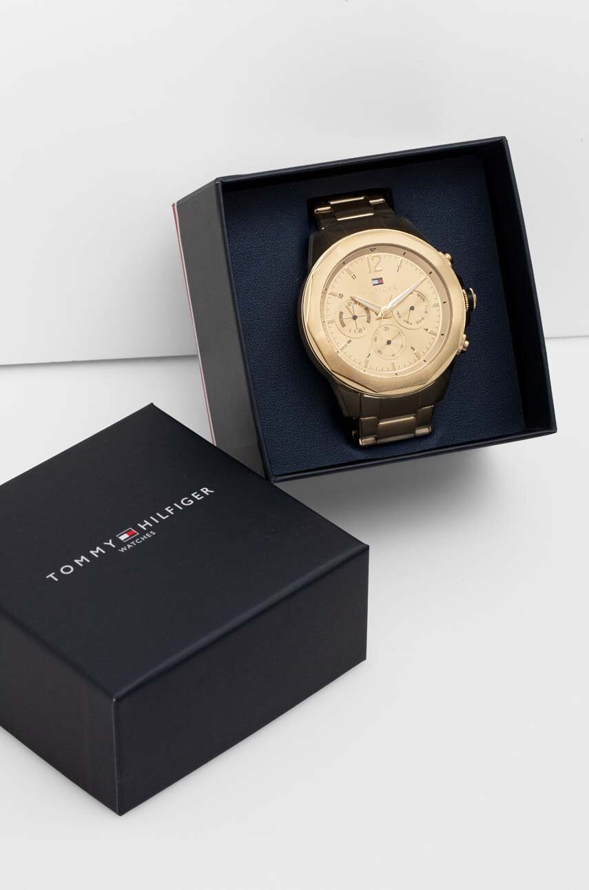 Ρολόι Tommy Hilfiger 1792060 χρώμα: χρυσαφί φωτογραφία
