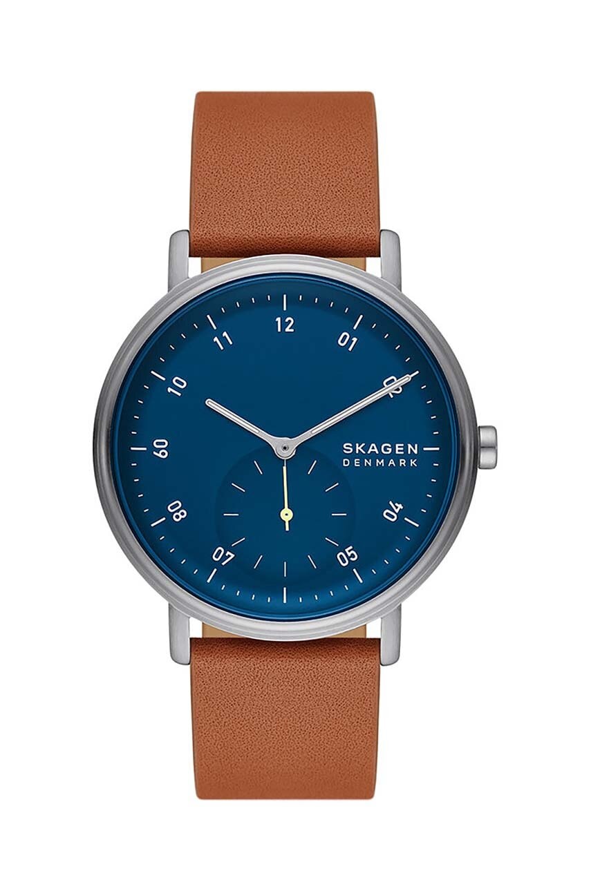 Skagen ceas barbati, culoarea maro