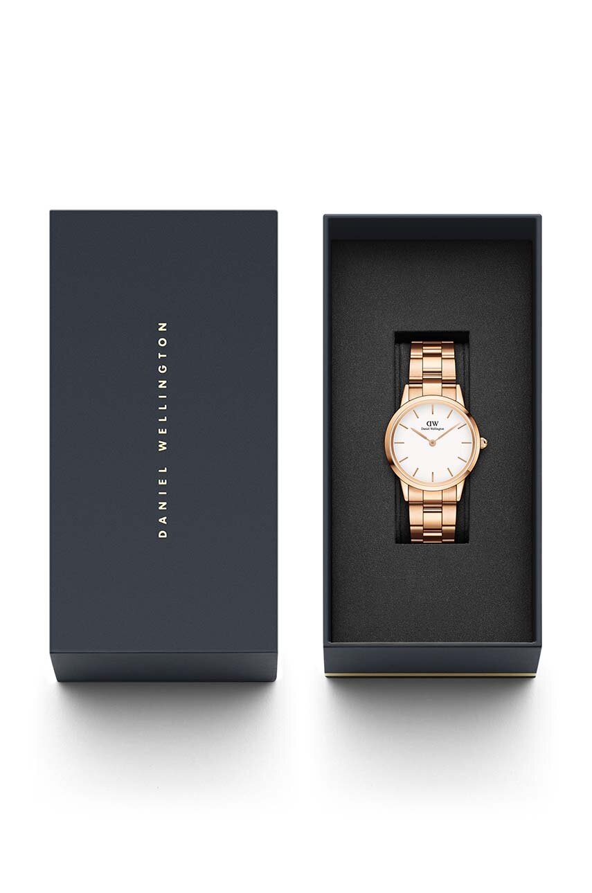 Ρολόι Daniel Wellington Iconic Link 40 χρώμα: χρυσαφί φωτογραφία