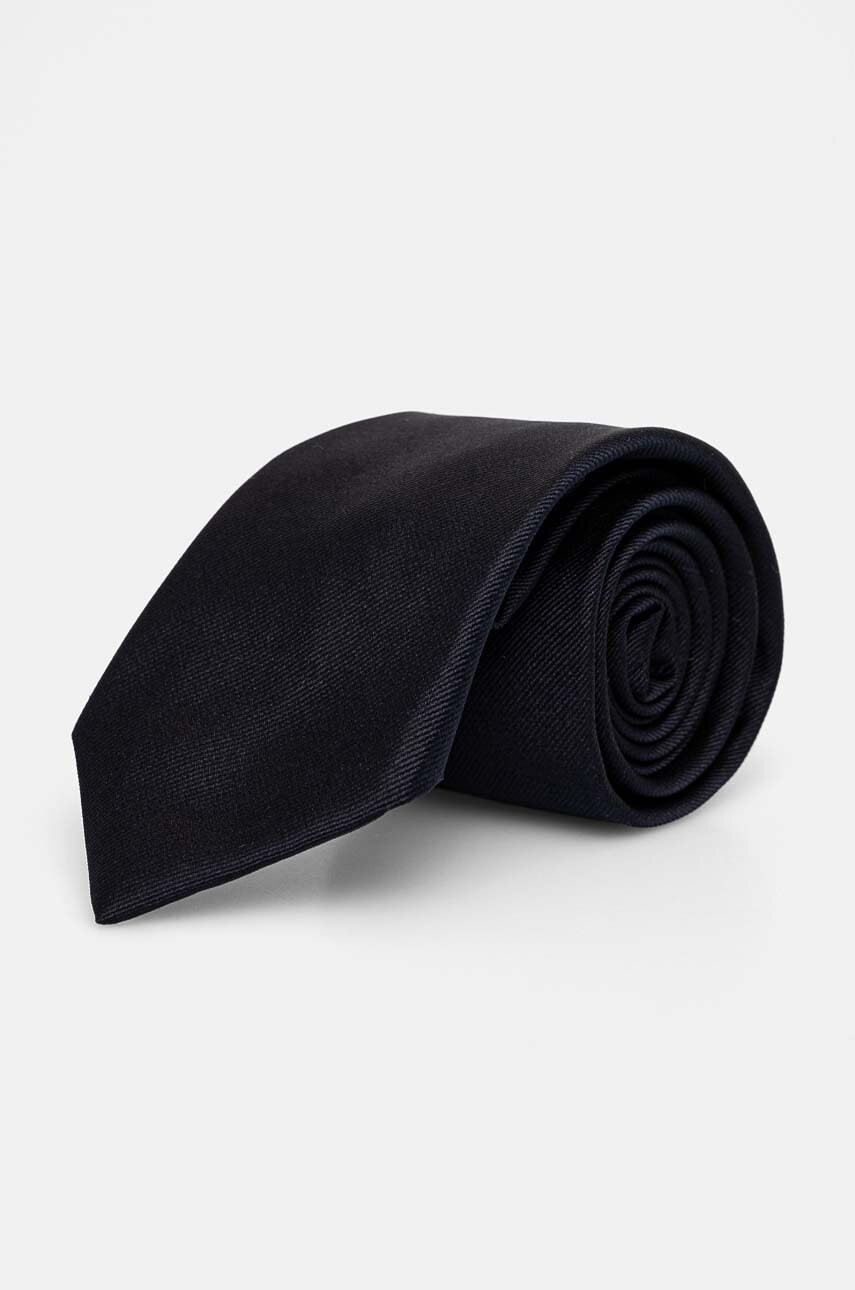 BOSS cravata de matase culoarea negru, 50480283 BOSS cravata de matase culoarea negru, 50480283