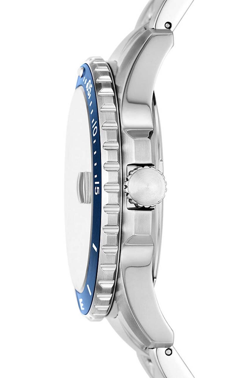 Ρολόι Fossil χρώμα: ασημί φωτογραφία