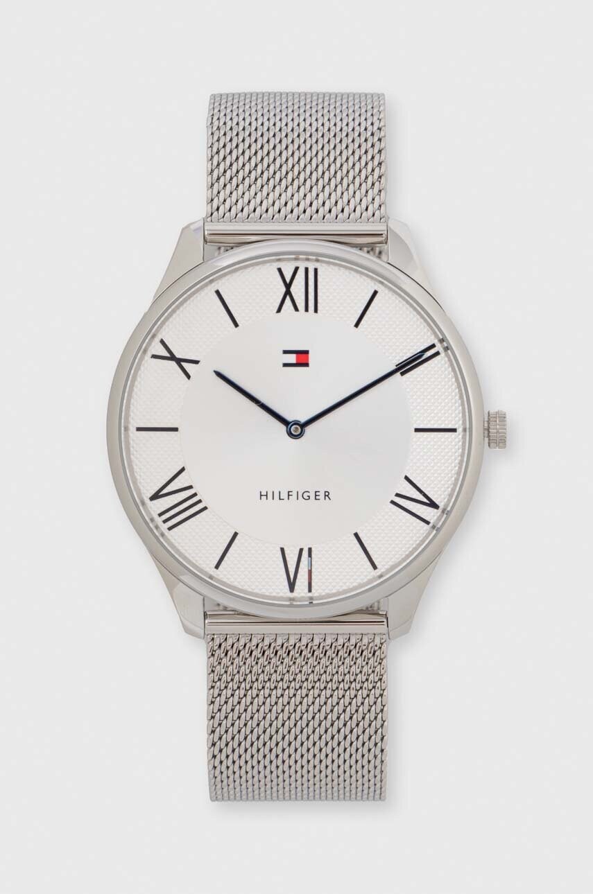 Tommy Hilfiger Ρολόι Tommy Hilfiger χρώμα: ασημί