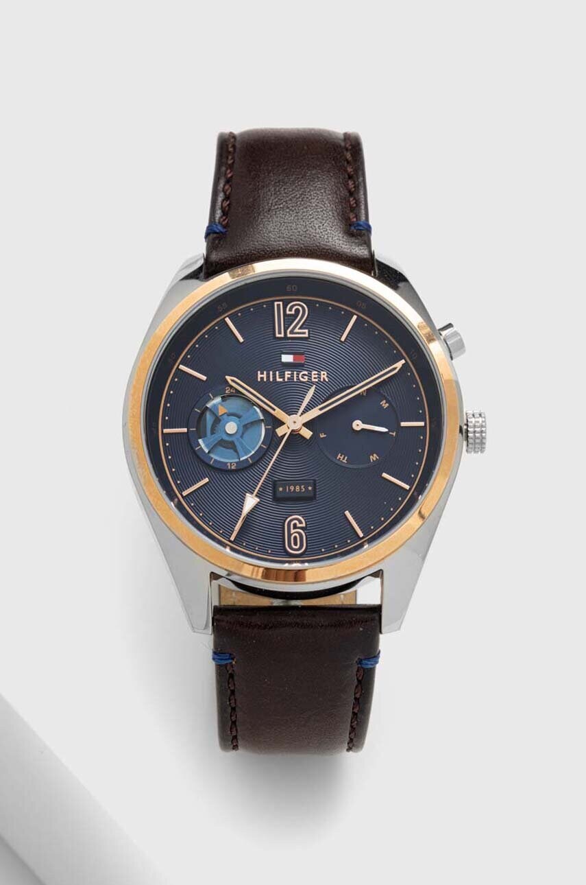 

Часовник Tommy Hilfiger мъжки в кафяво, Кафяв