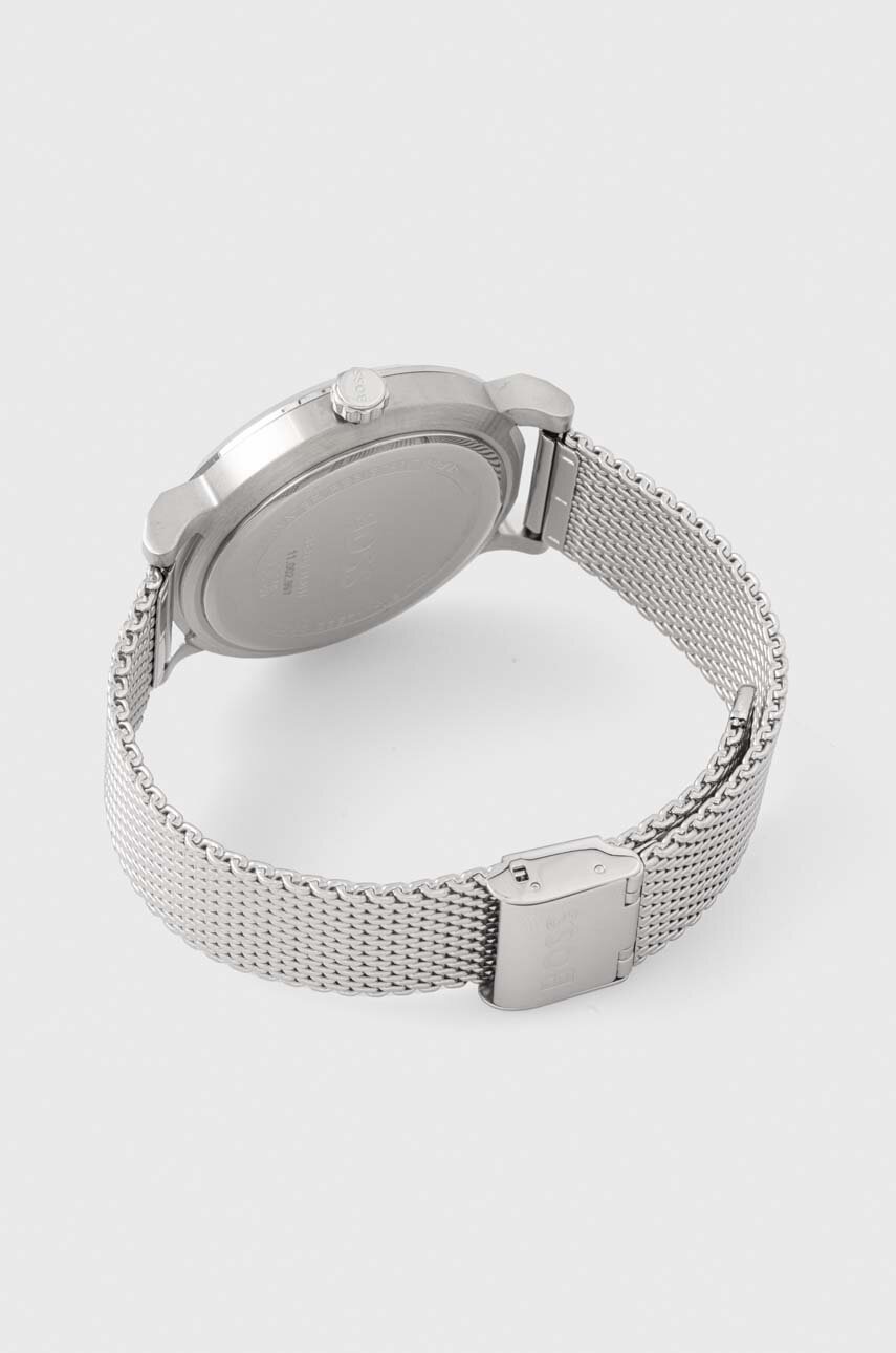 Ρολόι HUGO 1513809 χρώμα: ασημί φωτογραφία