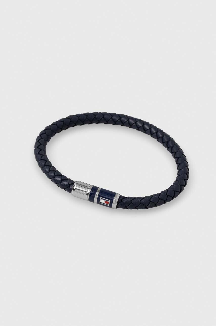 

Кожена гривна Tommy Hilfiger мъжка, Тъмносин