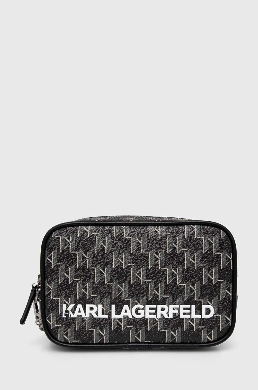 Karl Lagerfeld portfard culoarea negru