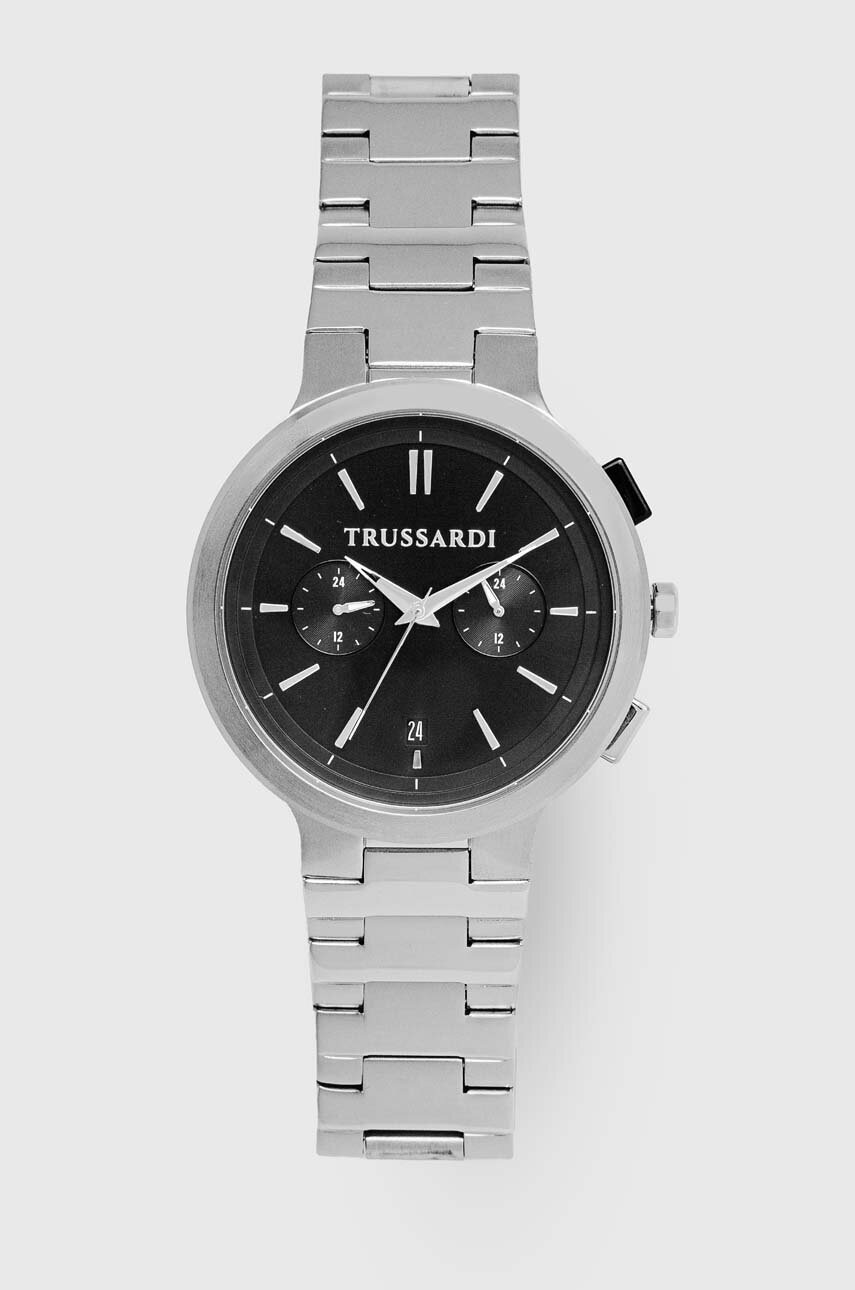 Trussardi ceas barbati, culoarea argintiu, R2453164006