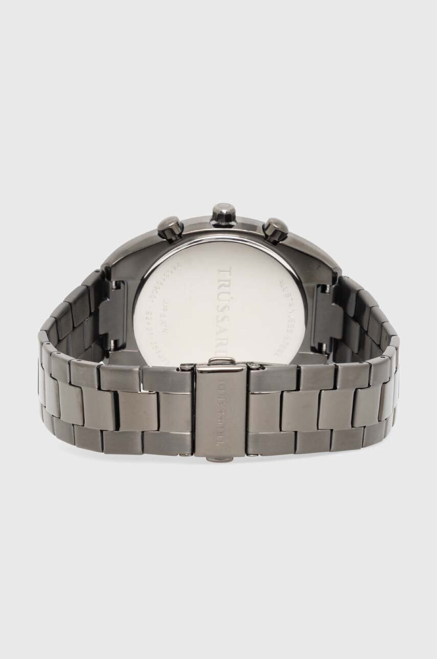 Ρολόι Trussardi χρώμα: μαύρο, R2453159001 φωτογραφία