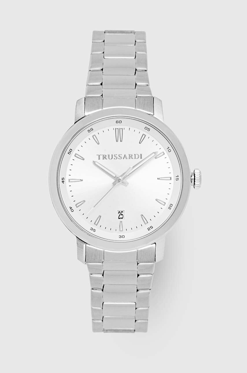 Trussardi ceas barbati, culoarea argintiu, R2453147017