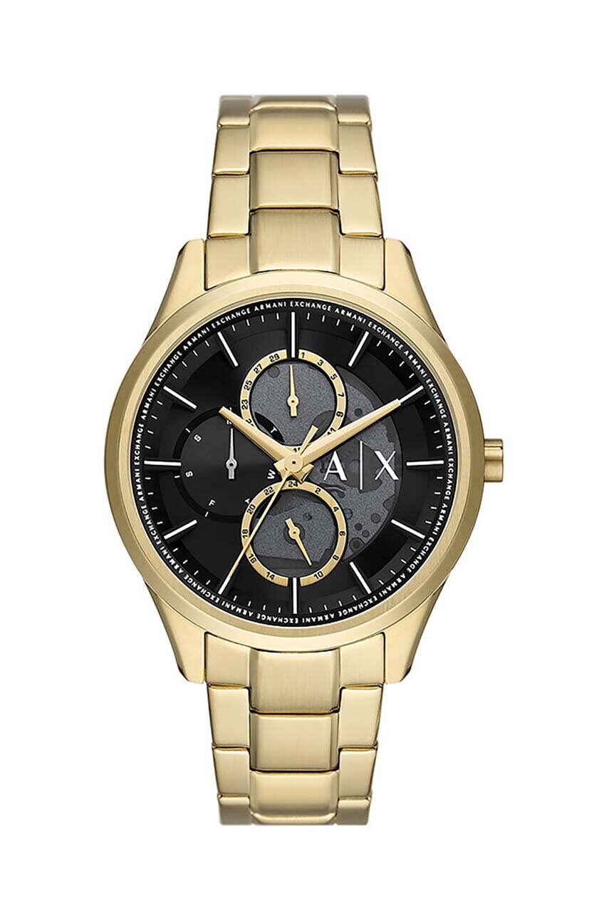 Armani Exchange ceas barbati, culoarea auriu, AX1875