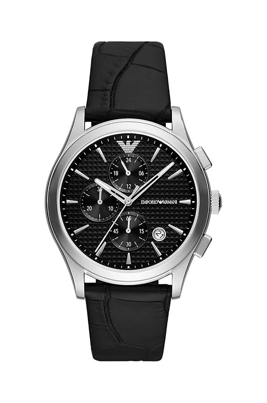 

Часовник Emporio Armani мъжки в черно AR11530, Черен