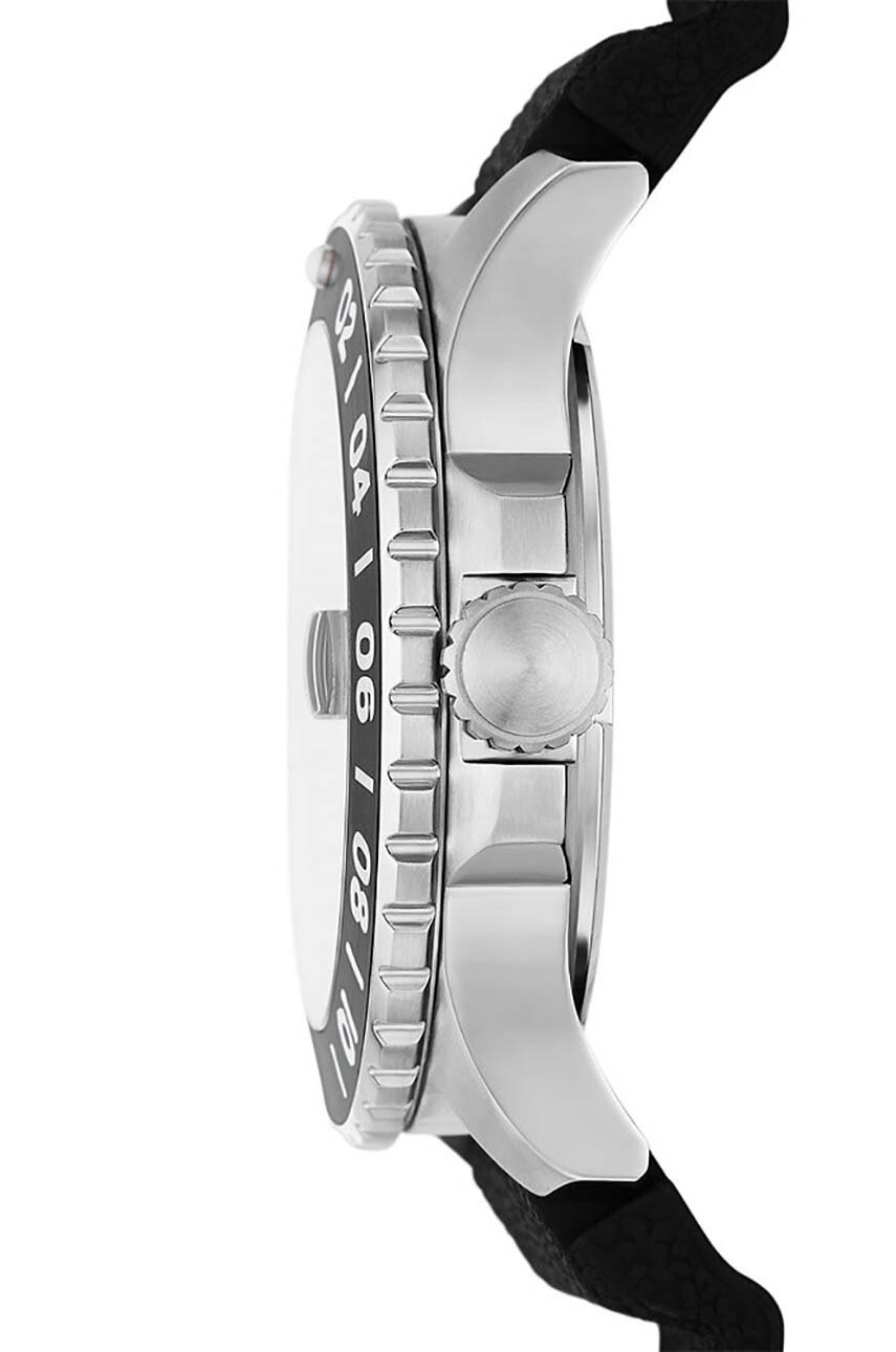 Ρολόι Fossil χρώμα: μαύρο, FS6036 φωτογραφία