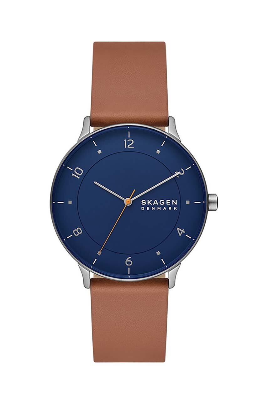 Skagen ceas barbati, culoarea maro, SKW6885