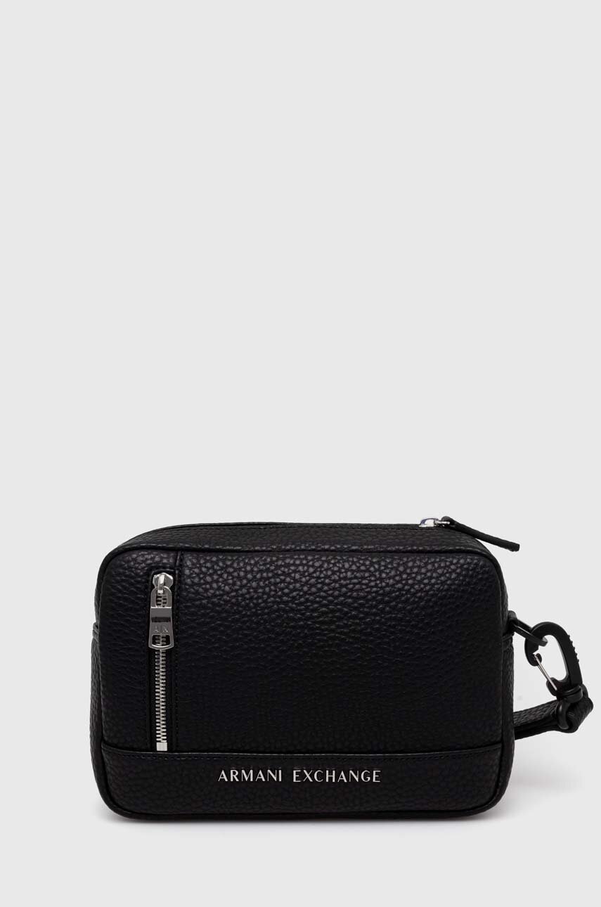 

Козметична чанта Armani Exchange в черно 958542 CC828, Черен