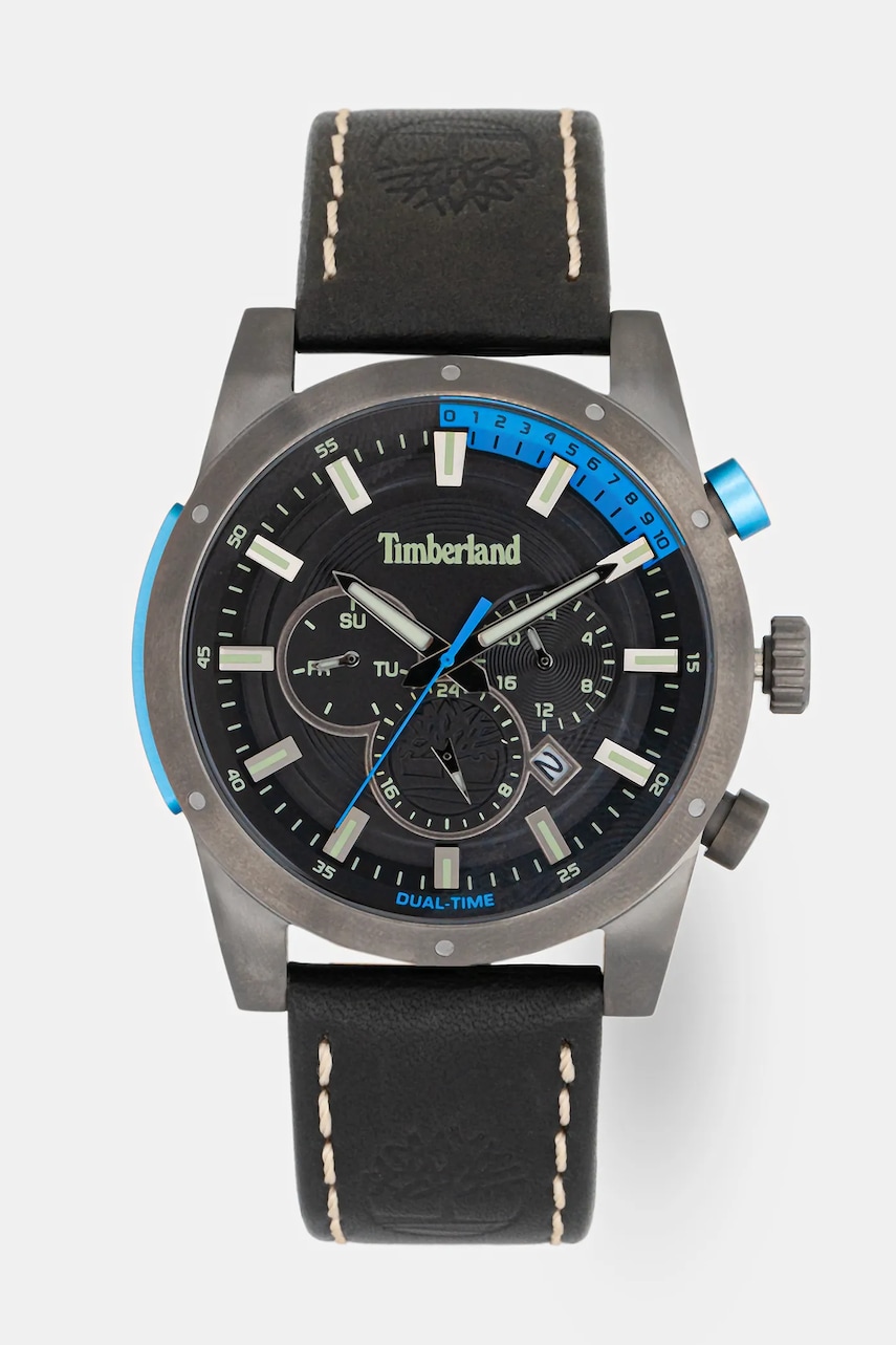 Levně Hodinky Timberland pánské, černá barva, 15951JSU/02