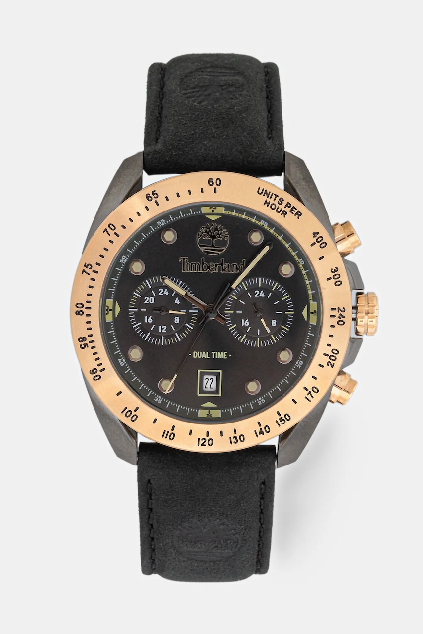 Levně Hodinky Timberland pánské, černá barva, TDWGF2230502