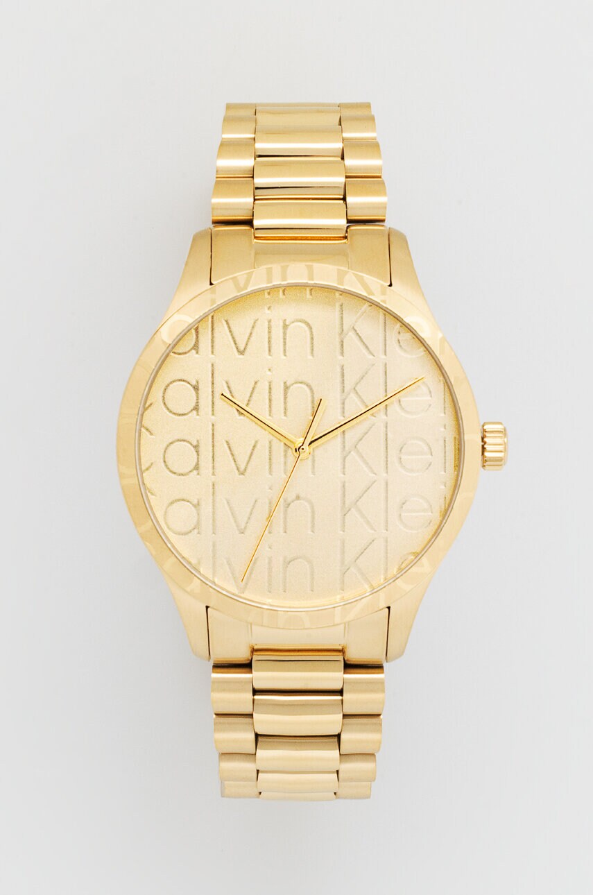 Levně Hodinky Calvin Klein zlatá barva, 25200327