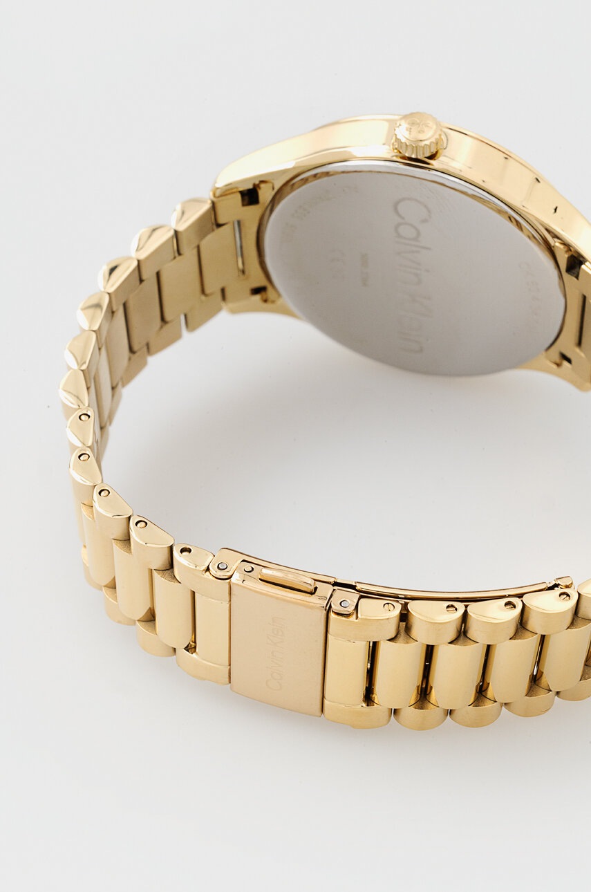 Ρολόι Calvin Klein χρώμα: χρυσαφί, 25200327 φωτογραφία