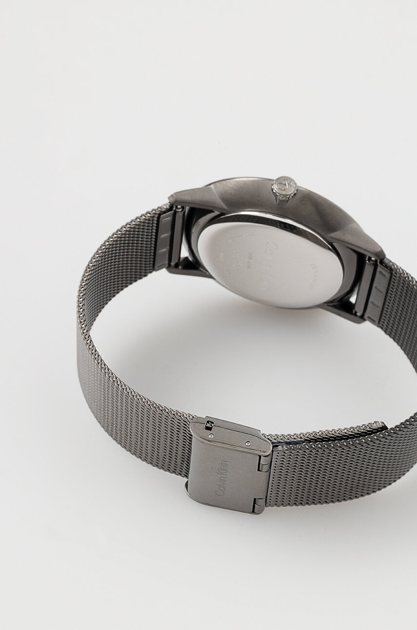 Ρολόι Calvin Klein χρώμα: γκρι, 25300011 φωτογραφία