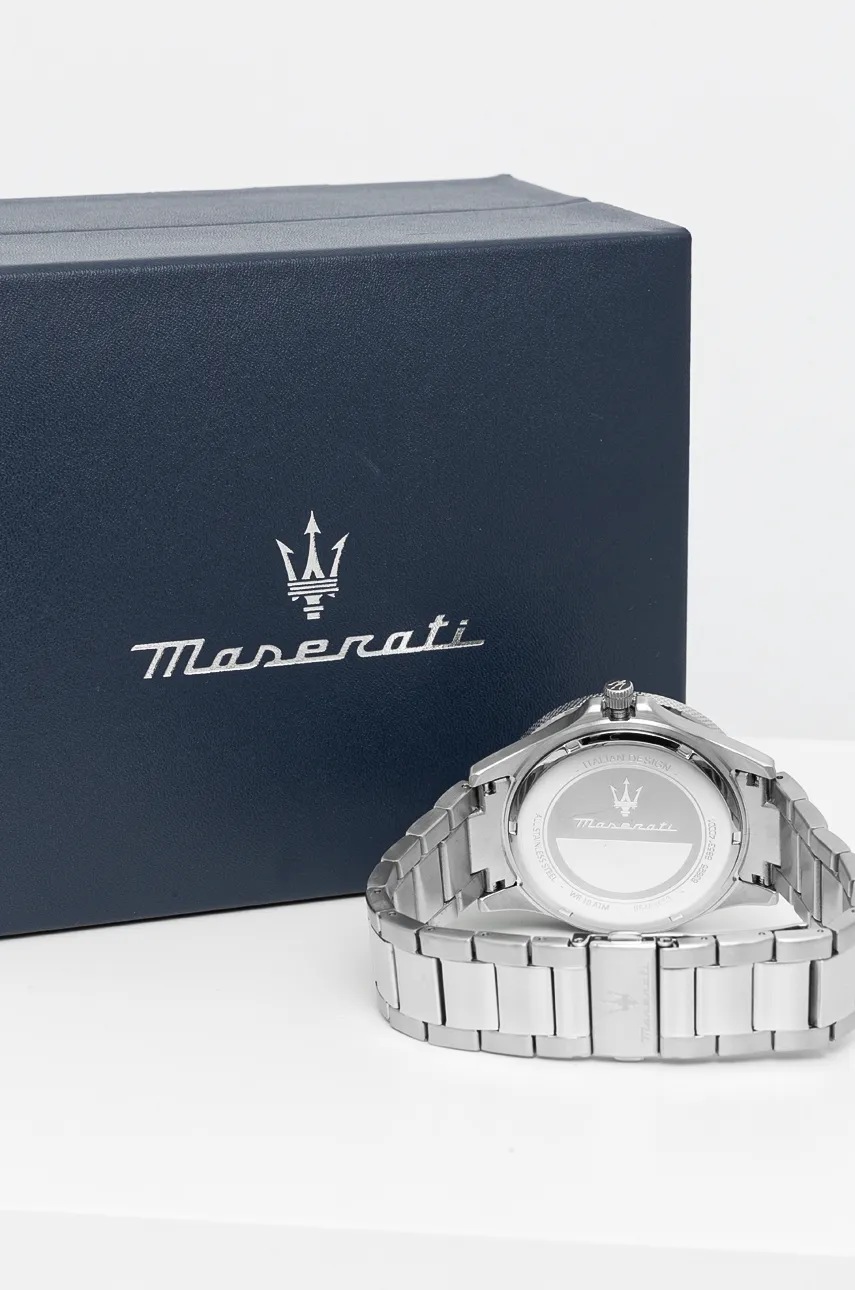 Ρολόι Maserati χρώμα: ασημί, R8853140001 φωτογραφία