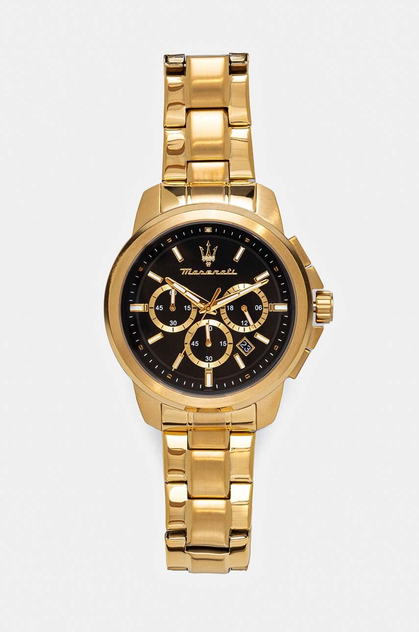 Maserati ceas barbati, culoarea auriu, R8873621013