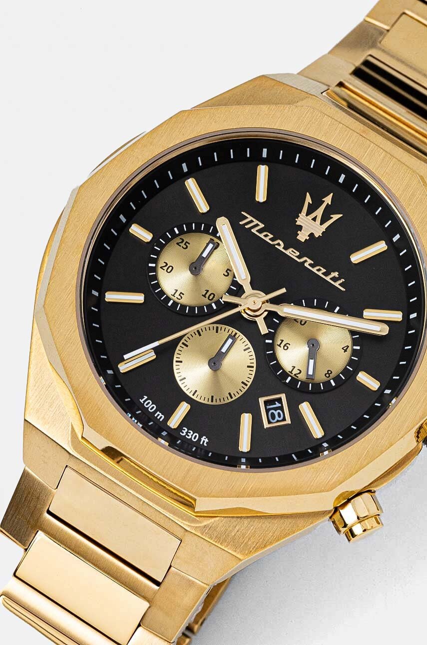 Ρολόι Maserati χρώμα: χρυσαφί, R8873642001 φωτογραφία