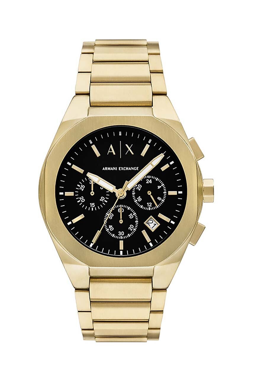 Armani Exchange ceas barbati, culoarea auriu, AX4180