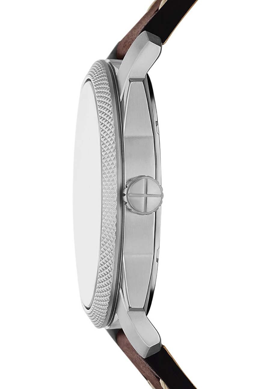 Ρολόι και βραχιόλι Fossil χρώμα: ασημί, FS6081SET φωτογραφία