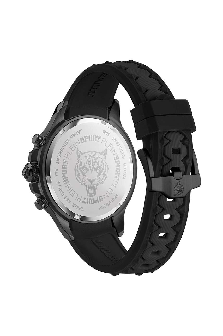 Ρολόι PLEIN SPORT χρώμα: μαύρο, PS6BA1024 φωτογραφία