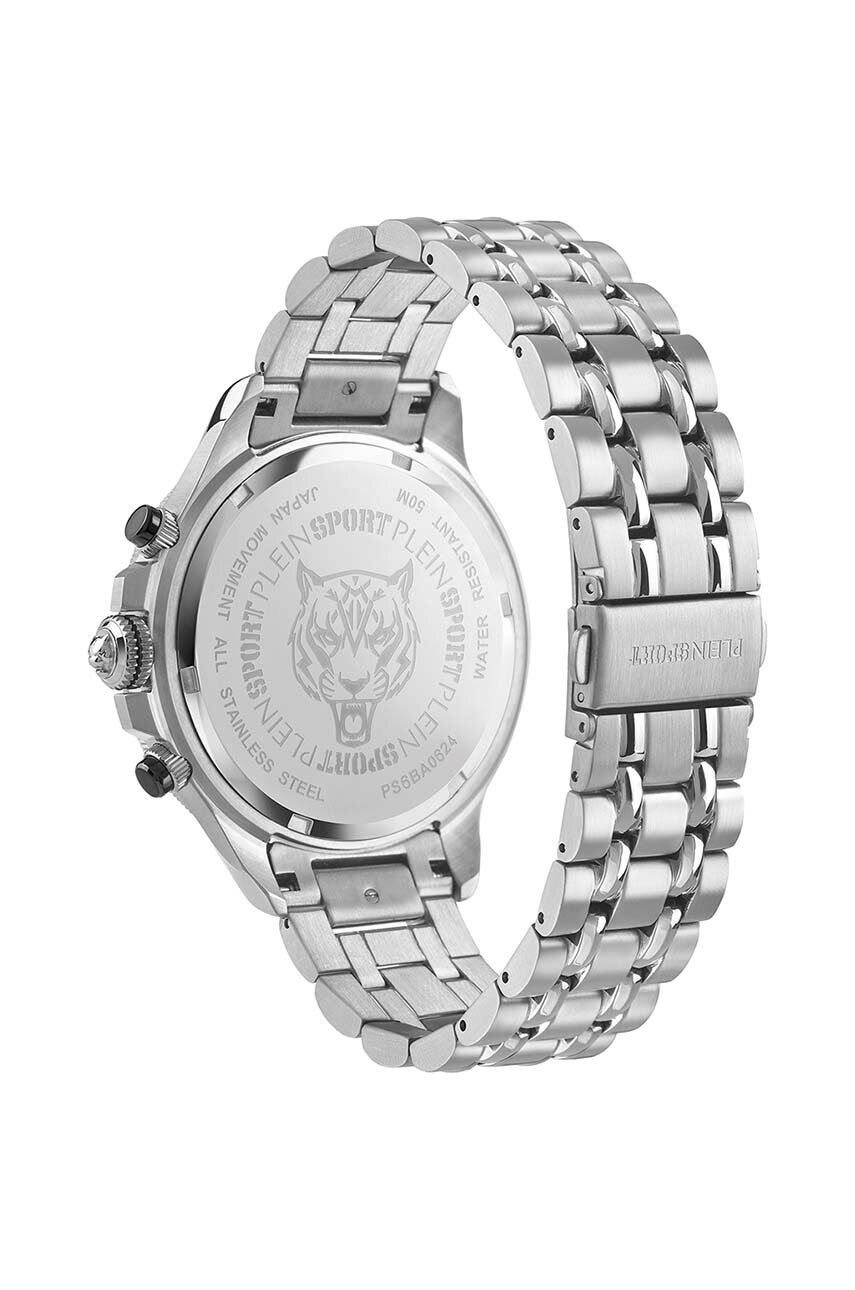 Ρολόι PLEIN SPORT χρώμα: ασημί, PS6BA0624 φωτογραφία