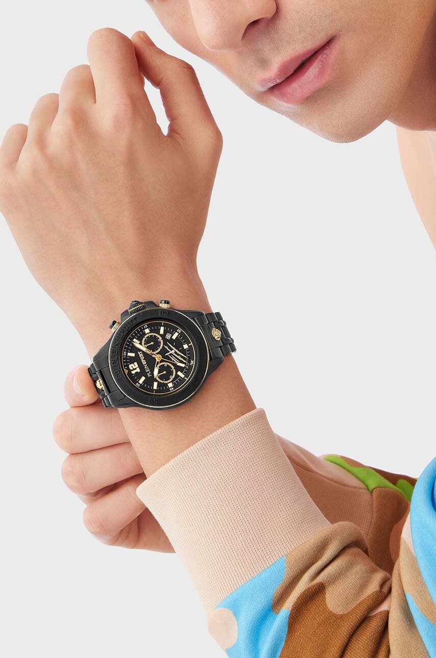 Ρολόι PLEIN SPORT χρώμα: μαύρο, PS6BA0824 φωτογραφία