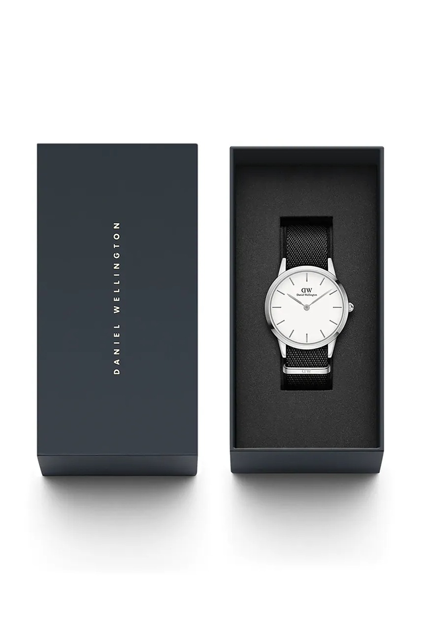 Ρολόι Daniel Wellington χρώμα: μαύρο, DW00100677 φωτογραφία