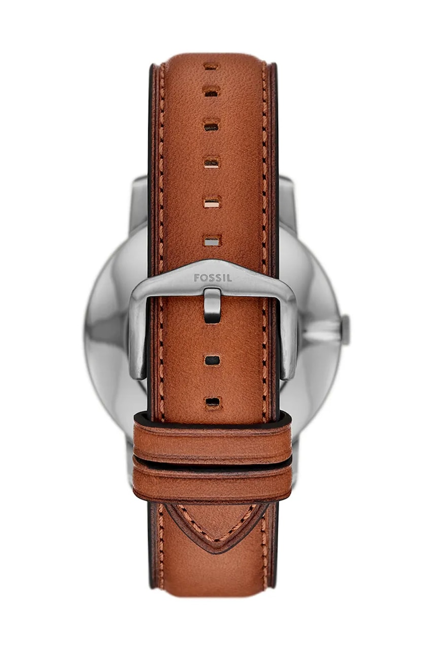 Часы Fossil Minimalist мужские цвет коричневый FS6094 Часы Fossil Minimalist мужские цвет коричневый FS6094