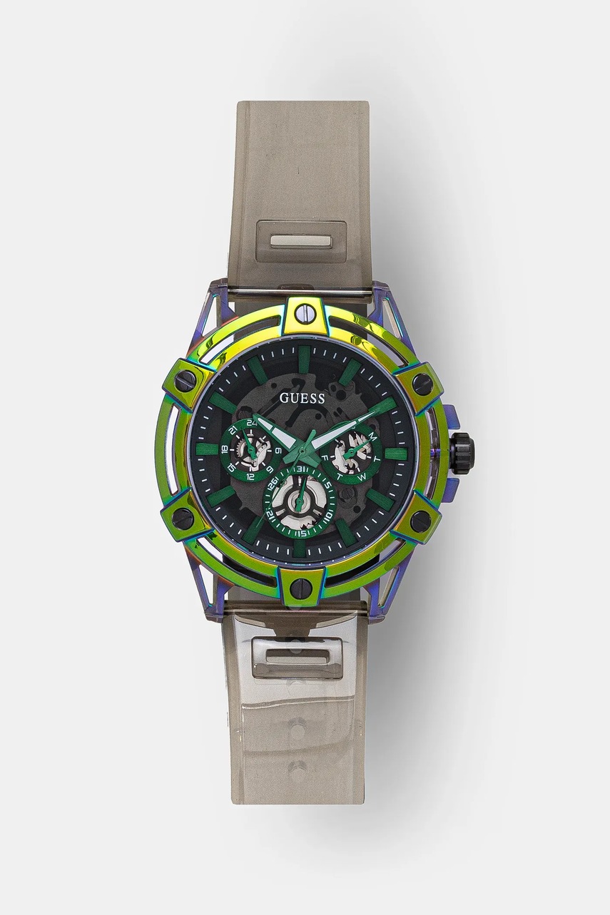 

Часовник Guess мъжки в черно GW0806G5, Прозрачен
