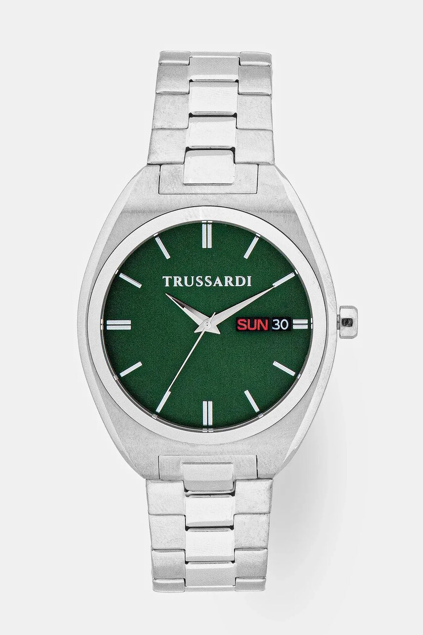 Levně Hodinky Trussardi METROPOLITAN stříbrná barva, R2453159011