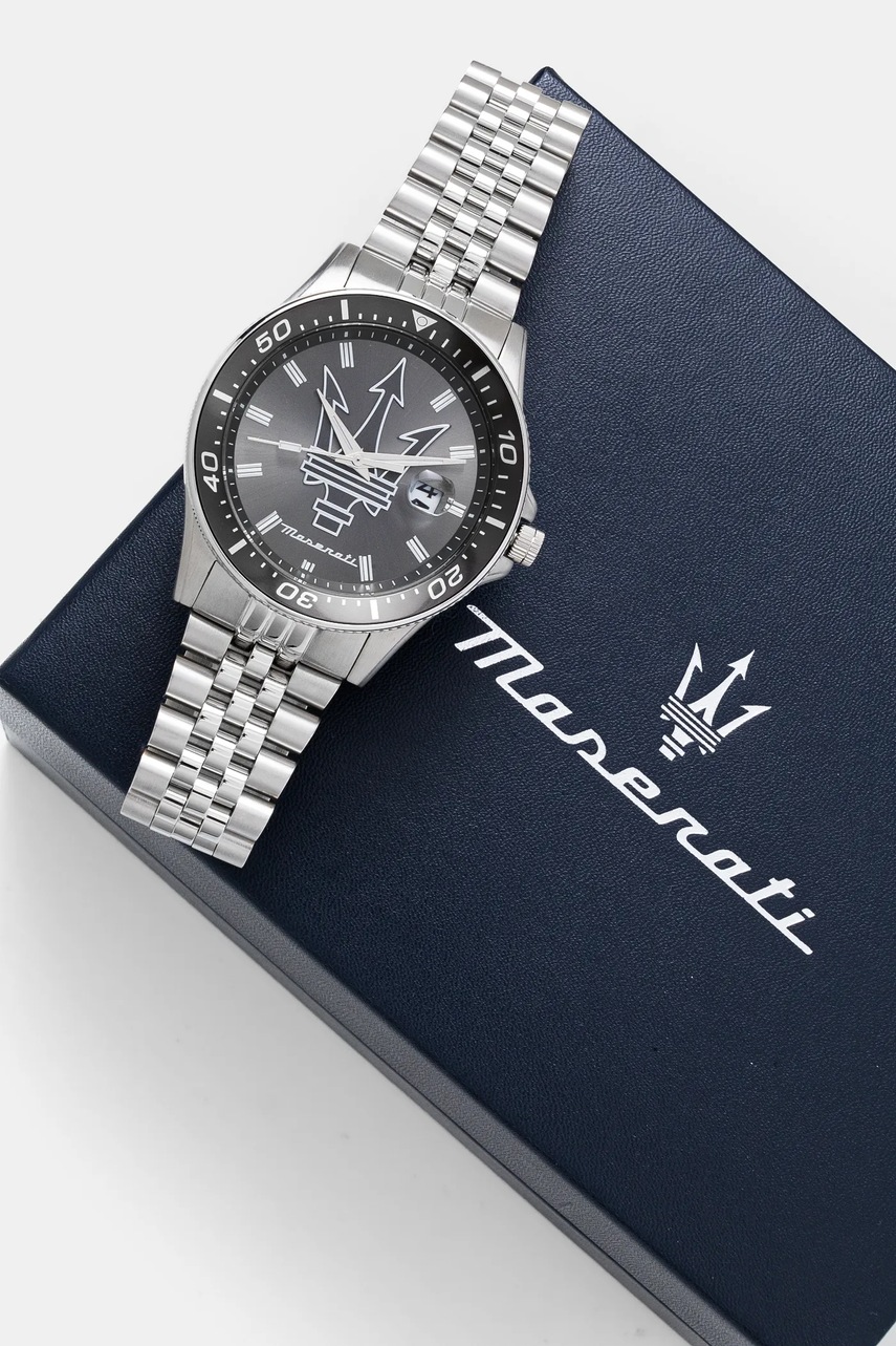 Ρολόι Maserati χρώμα: ασημί, R8853140010 φωτογραφία