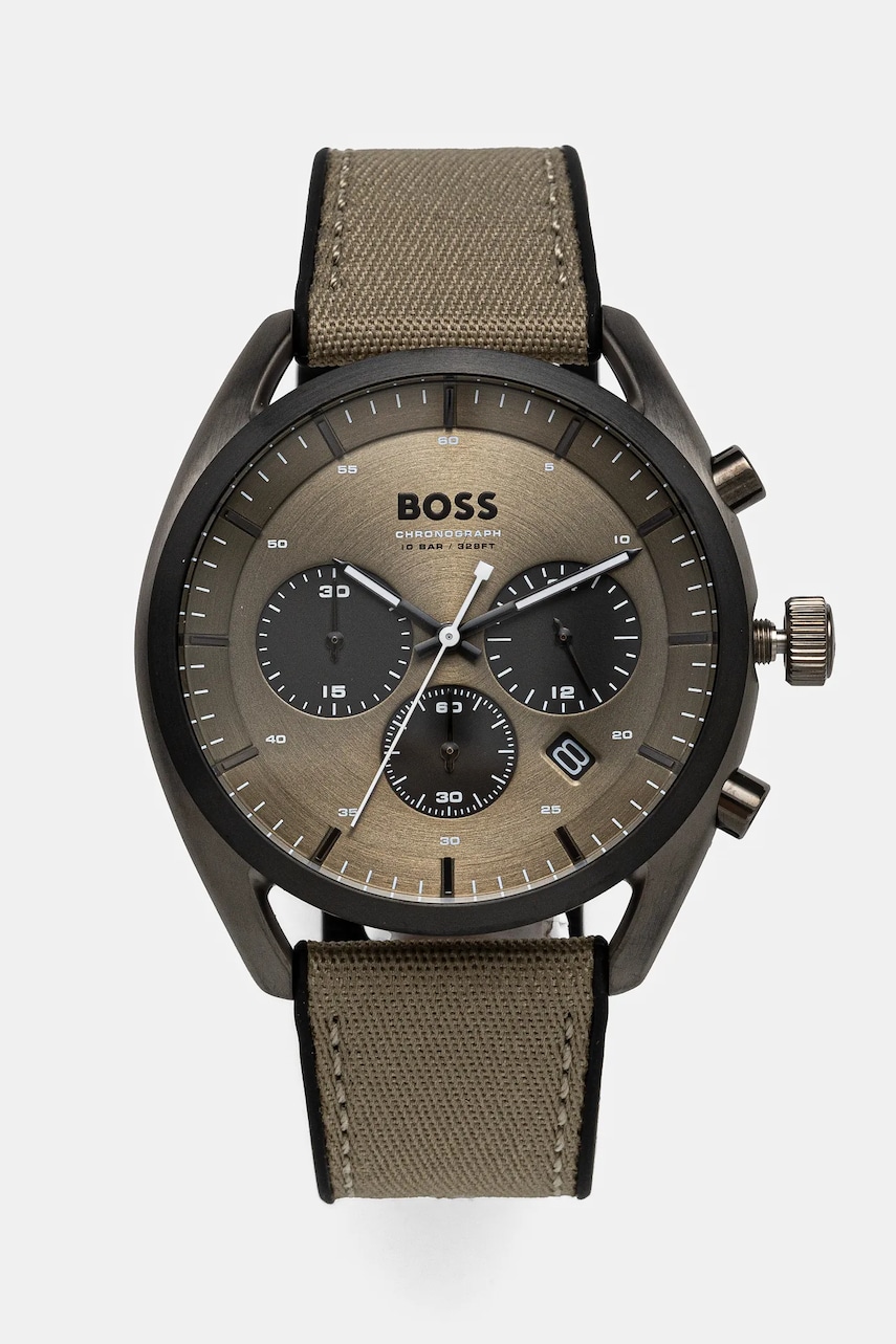 BOSS ceas barbati, culoarea verde, 1514092