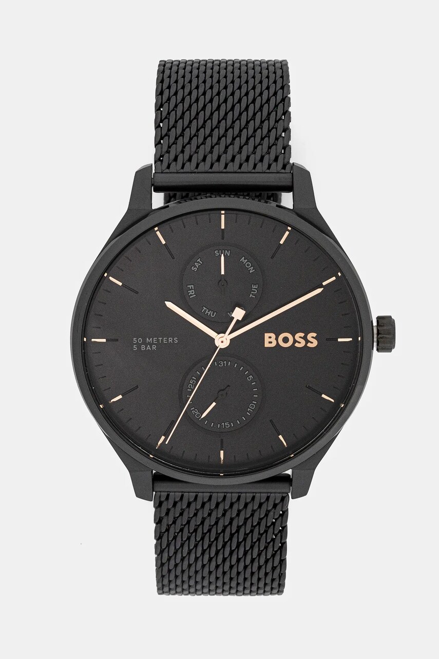 BOSS ceas barbati, culoarea negru, 1514105